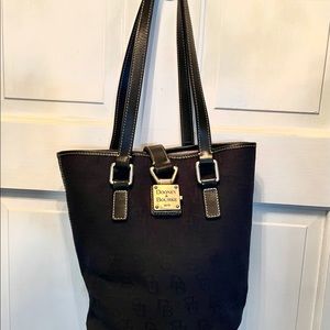 Dooney & Bourke Black Bucket Bag, Gently Used